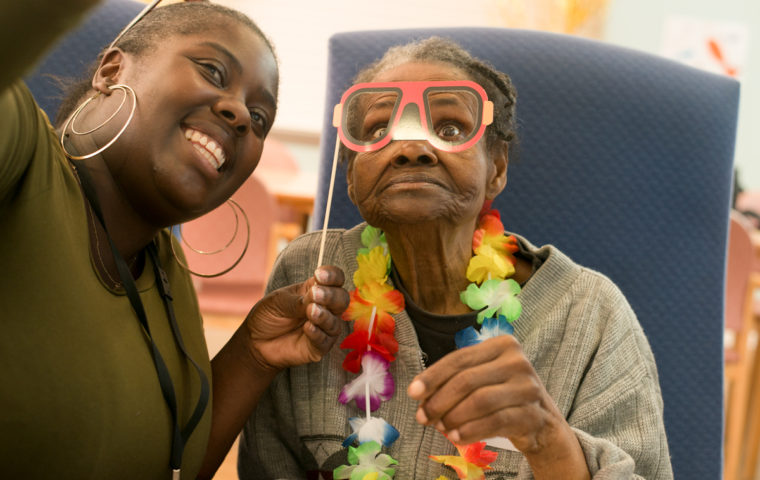 Nubian Life, Cocktails in Care Homes Party