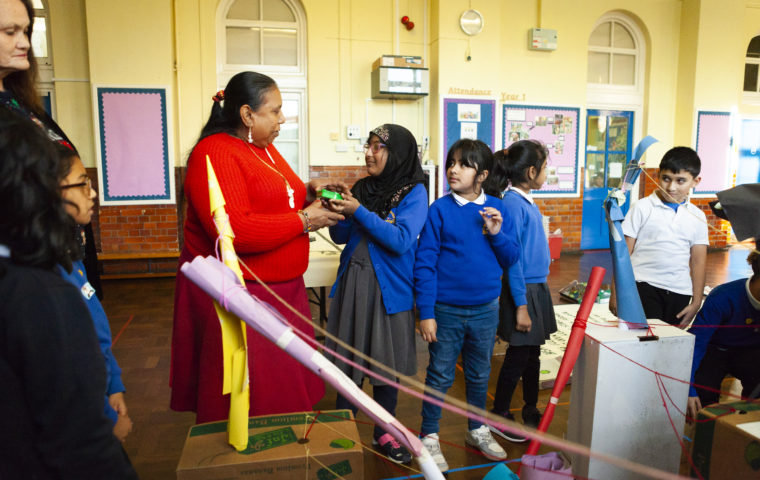 Clara Grant Primary & the Linc Centre - Map of Me celebration - photo credit Samia Meah